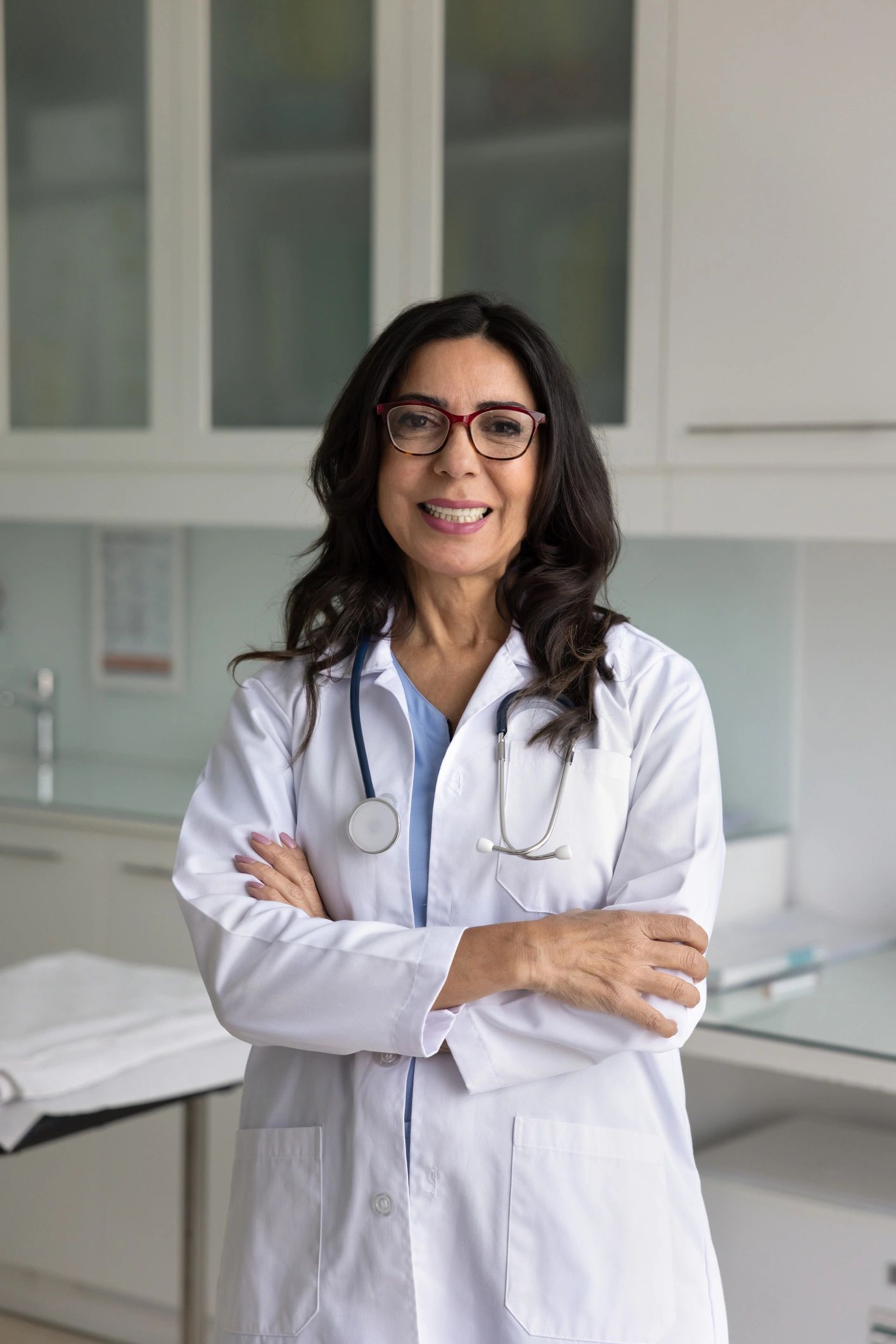 Professional physiatrist doctor portrait